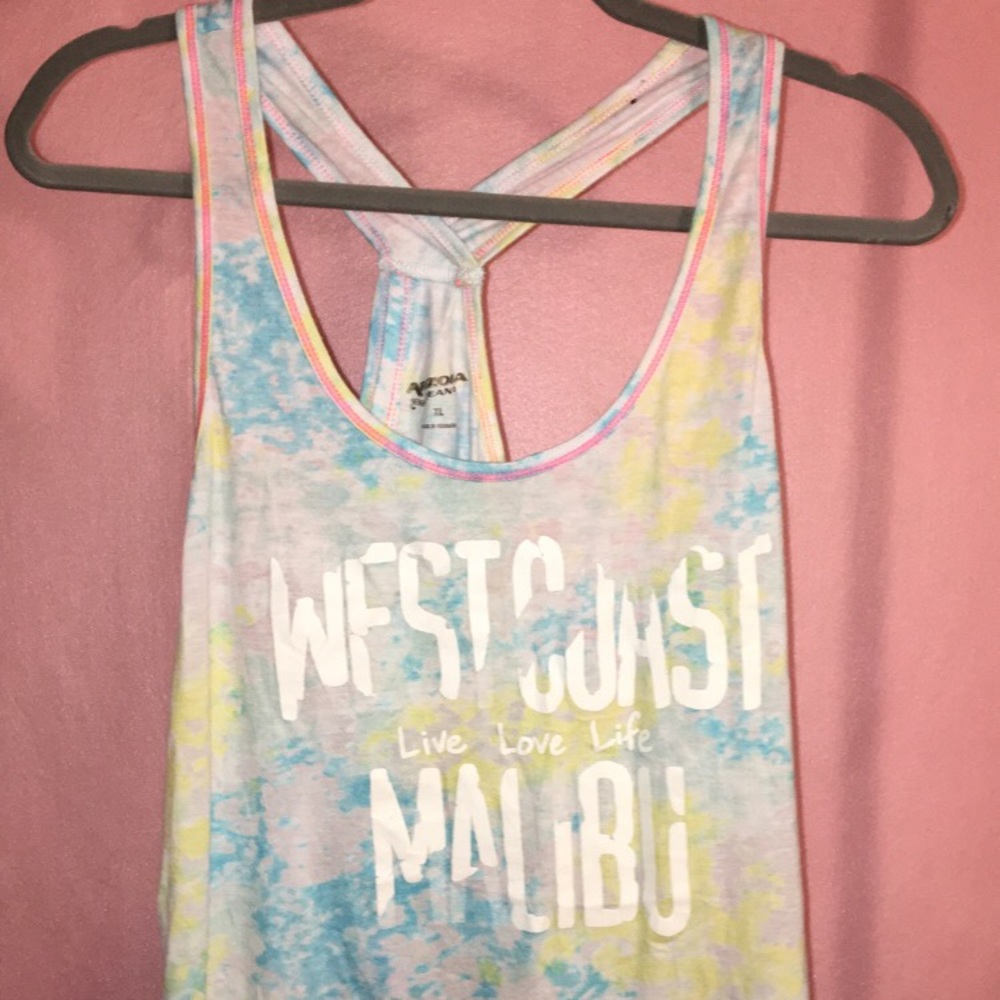 Burnout tank top